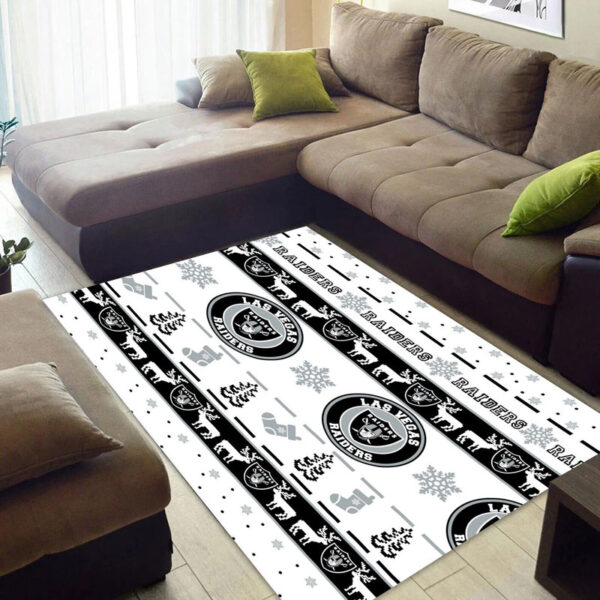 Las Vegas Raiders Area Rug Oakland Raiders Rugs Bathroom Rug Floor Rug Regtangle Carpet