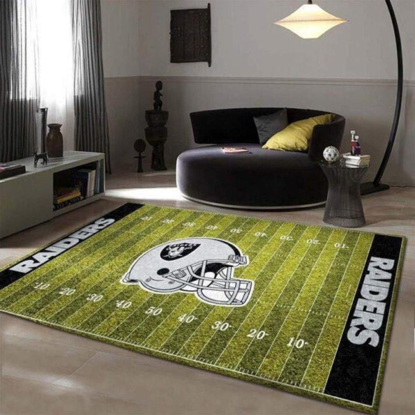Las Vegas Raiders Rug Oakland Raiders Rugs Living Room Rug Floor Rug Regtangle Carpet