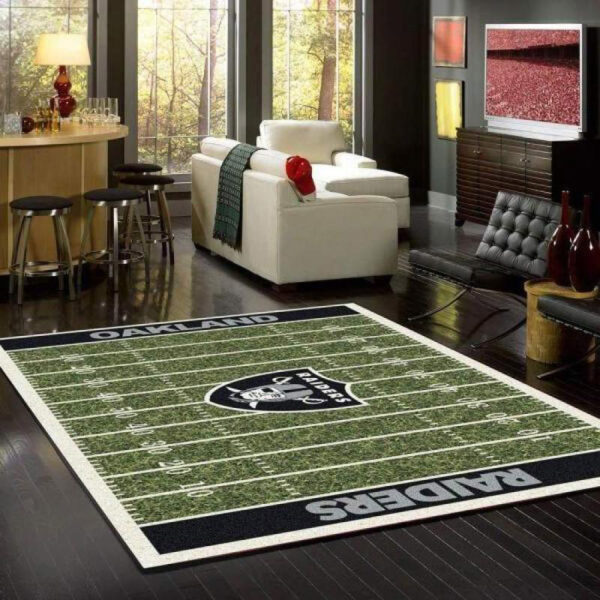 Las Vegas Raiders Rug Oakland Raiders Rugs Living Room Rug Floor Rug Regtangle Carpet