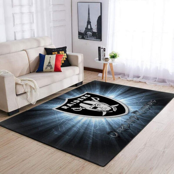 Las Vegas Raiders Rug Oakland Raiders Rugs Living Room Rug Floor Rug Regtangle Carpet