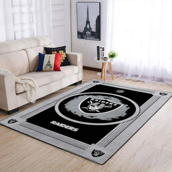 Las Vegas Raiders Rug Oakland Raiders Rugs Living Room Rug Floor Rug Regtangle Carpet