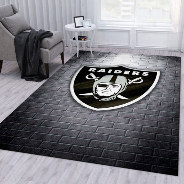 Las Vegas Raiders Rug Oakland Raiders Rugs Living Room Rug Floor Rug Regtangle Carpet