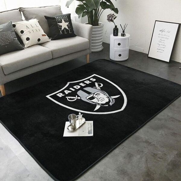 Las Vegas Raiders Rug Oakland Raiders Rugs Living Room Rug Floor Rug Regtangle Carpet