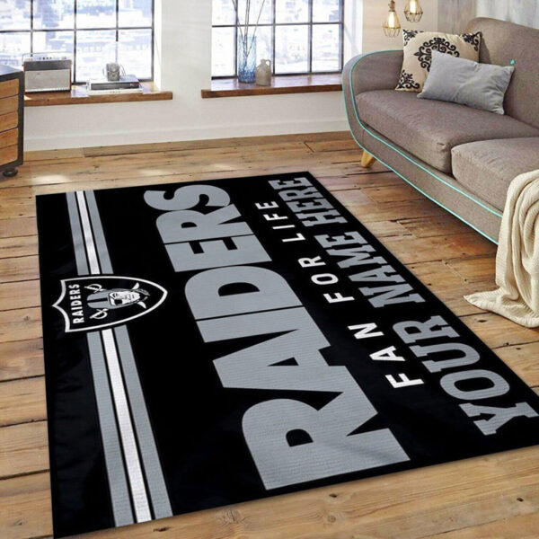Las Vegas Raiders Rug Oakland Raiders Rugs Living Room Rug Floor Rug Regtangle Carpet