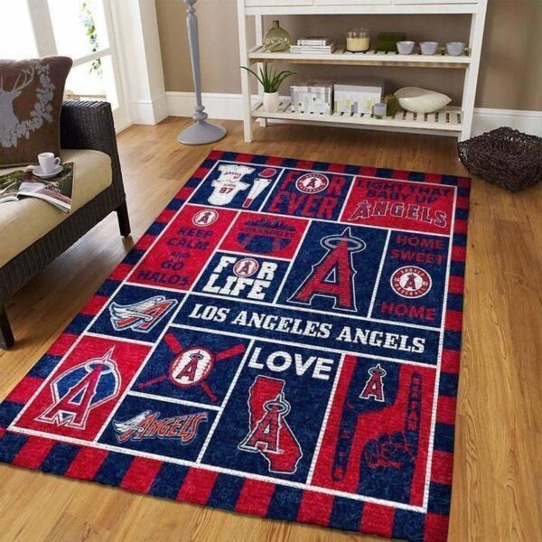 Los Angeles Angels Rug Living Room Carpet Regtangle Carpet Floor Decor