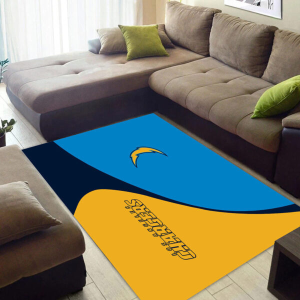 Los Angeles Chargers Area Rugs Bathroom Rug Floor Rug Regtangle Carpet