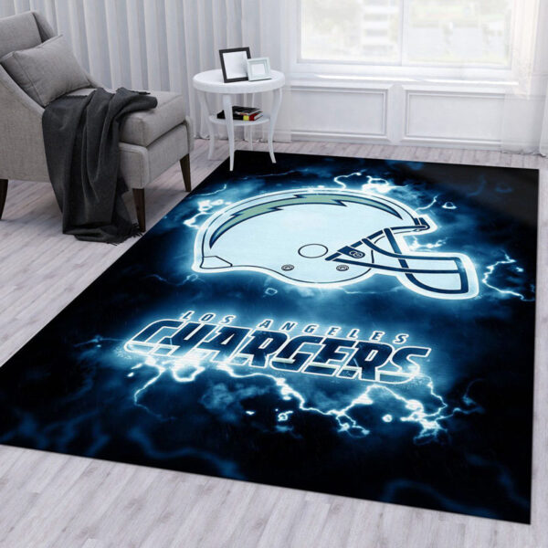 Los Angeles Chargers Area Rugs Living Room Rug Floor Rug Regtangle Carpet