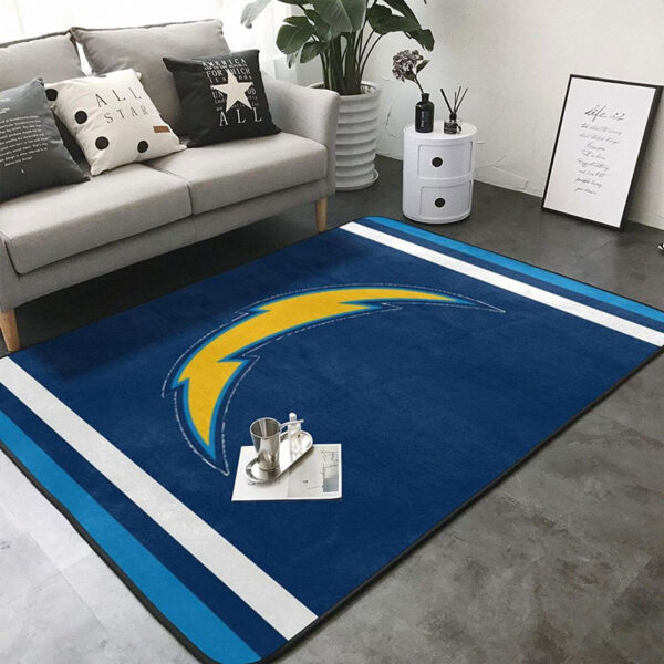 Los Angeles Chargers Area Rugs Living Room Rug Floor Rug Regtangle Carpet