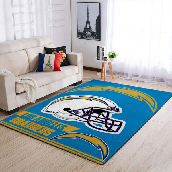 Los Angeles Chargers Area Rugs Living Room Rug Floor Rug Regtangle Carpet