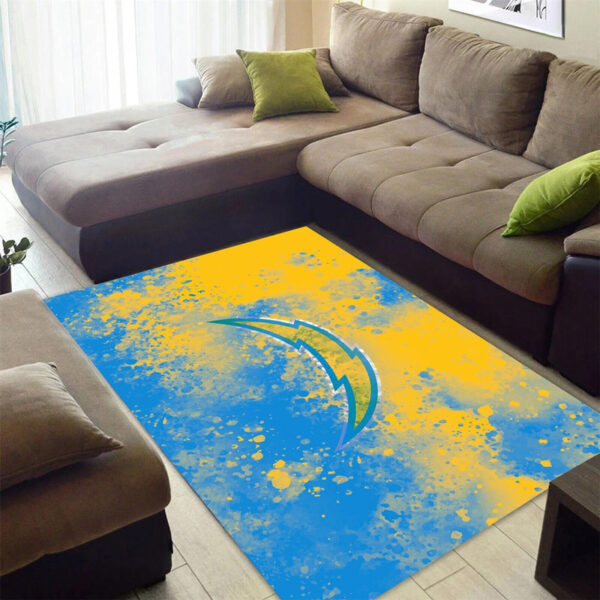 Los Angeles Chargers Carpet Bathroom Rug Floor Rug Regtangle Carpet