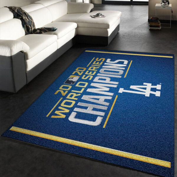 Los Angeles Dodgers Rug Living Room Carpet Regtangle Carpet Floor Decor