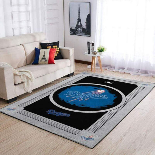 Los Angeles Dodgers Rug Living Room Carpet Regtangle Carpet Floor Decor