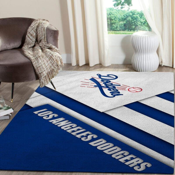 Los Angeles Dodgers Rug Living Room Carpet Regtangle Carpet Floor Decor