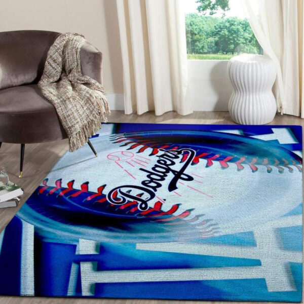 Los Angeles Dodgers Rug Living Room Carpet Regtangle Carpet Floor Decor