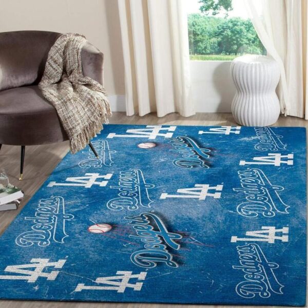 Los Angeles Dodgers Rug Living Room Carpet Regtangle Carpet Floor Decor