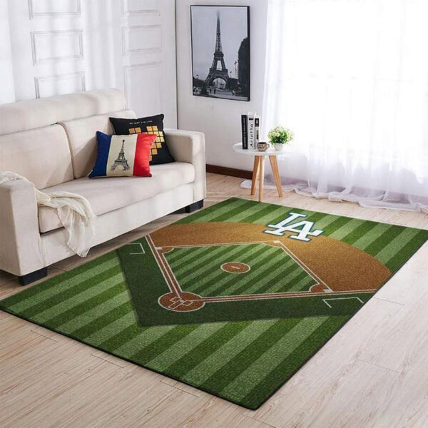 Los Angeles Dodgers Rug Living Room Carpet Regtangle Carpet Floor Decor