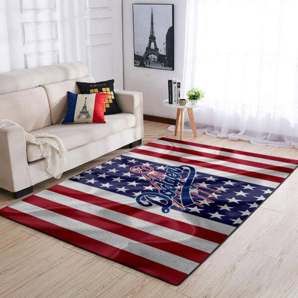 Los Angeles Dodgers Rug Living Room Carpet Regtangle Carpet Floor Decor
