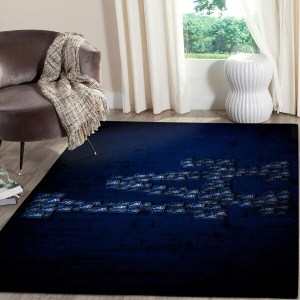 Los Angeles Dodgers Rug Living Room Carpet Regtangle Carpet Floor Decor