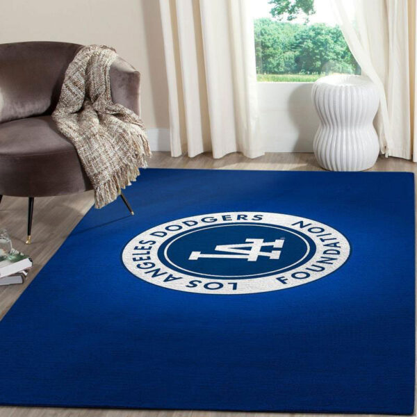 Los Angeles Dodgers Rug Living Room Carpet Regtangle Carpet Floor Decor