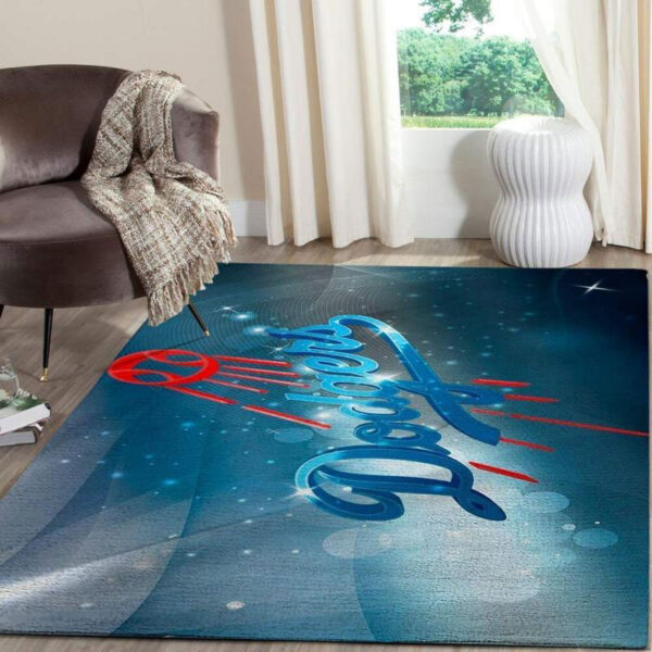 Los Angeles Dodgers Rug Living Room Carpet Regtangle Carpet Floor Decor