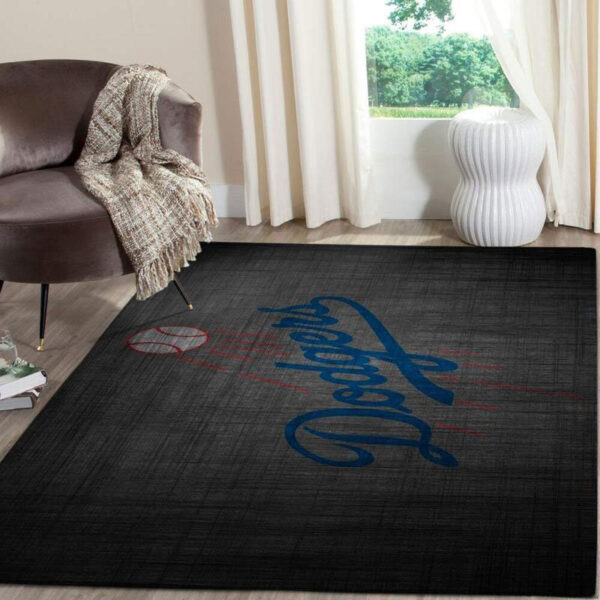Los Angeles Dodgers Rug Living Room Carpet Regtangle Carpet Floor Decor