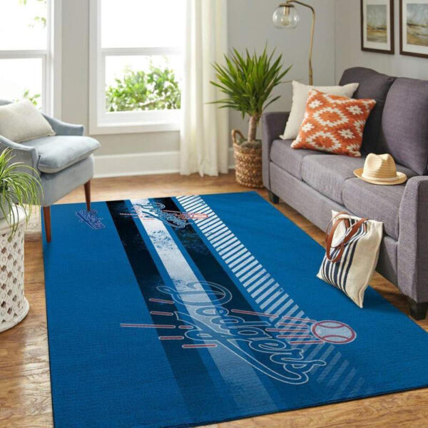 Los Angeles Dodgers Rug Living Room Carpet Regtangle Carpet Floor Decor