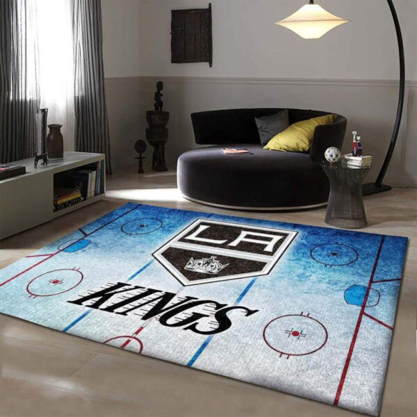 Los Angeles Kings Rug Living Room Carpet Regtangle Carpet Floor Decor