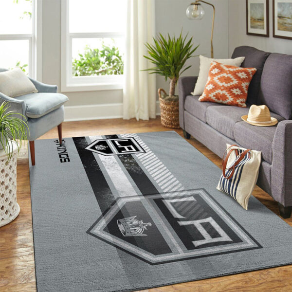 Los Angeles Kings Rug Living Room Carpet Regtangle Carpet Floor Decor