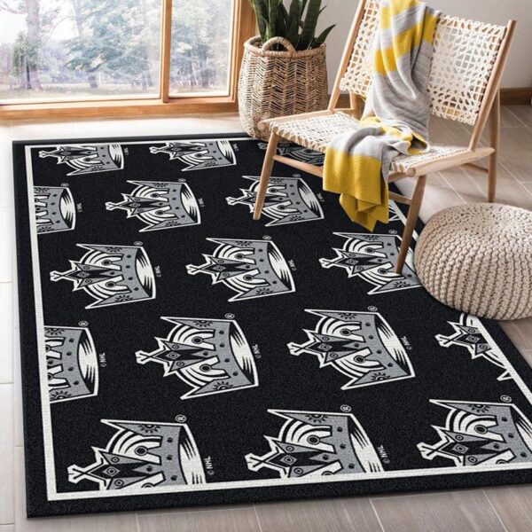 Los Angeles Kings Rug Living Room Carpet Regtangle Carpet Floor Decor