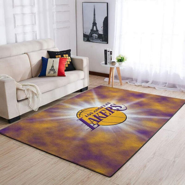Los Angeles Lakers Rug Living Room Carpet Regtangle Carpet Floor Decor