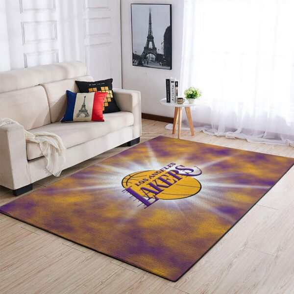 Los Angeles Lakers Rug Living Room Carpet Regtangle Carpet Floor Decor