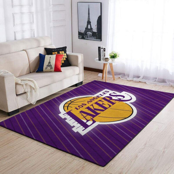 Los Angeles Lakers Rug Living Room Carpet Regtangle Carpet Floor Decor