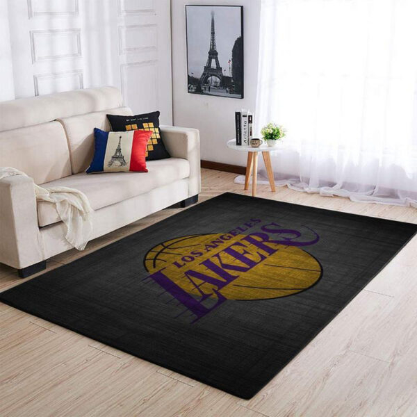 Los Angeles Lakers Rug Living Room Carpet Regtangle Carpet Floor Decor