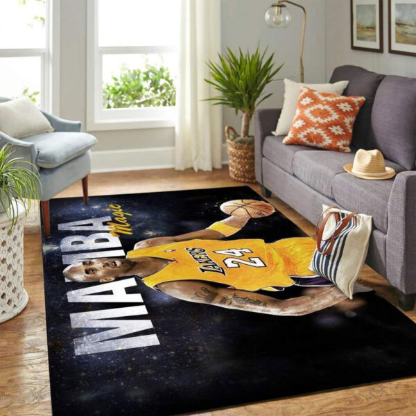 Los Angeles Lakers Rug Living Room Carpet Regtangle Carpet Floor Decor