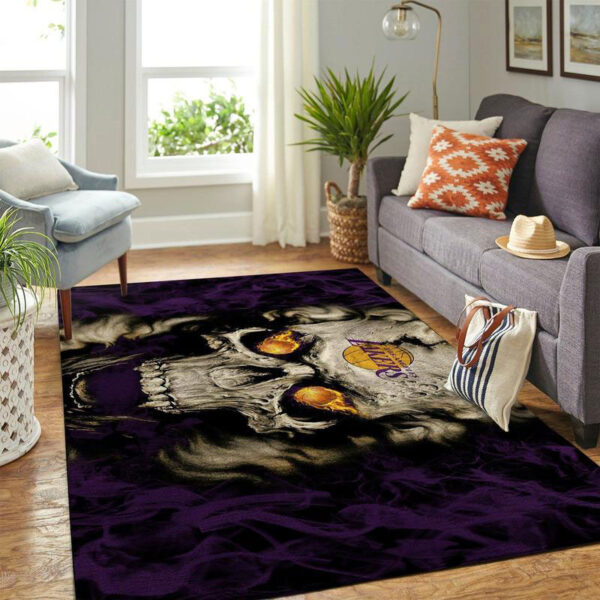 Los Angeles Lakers Rug Living Room Carpet Regtangle Carpet Floor Decor