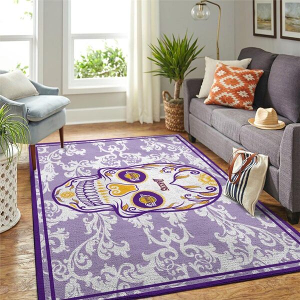 Los Angeles Lakers Rug Living Room Carpet Regtangle Carpet Floor Decor