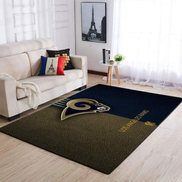 Los Angeles Rams Area Rug Bathroom Rug Floor Rug Regtangle Carpet