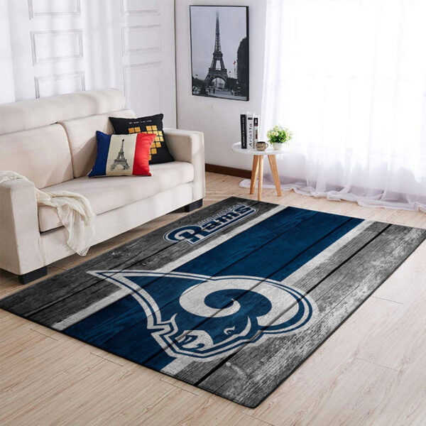 Los Angeles Rams Carpet Living Room Rug Floor Rug Regtangle Carpet