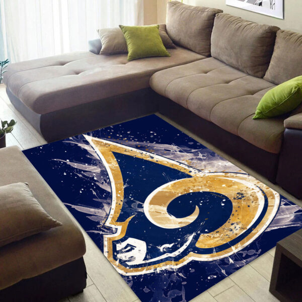 Los Angeles Rams Carpets Bathroom Rug Floor Rug Regtangle Carpet