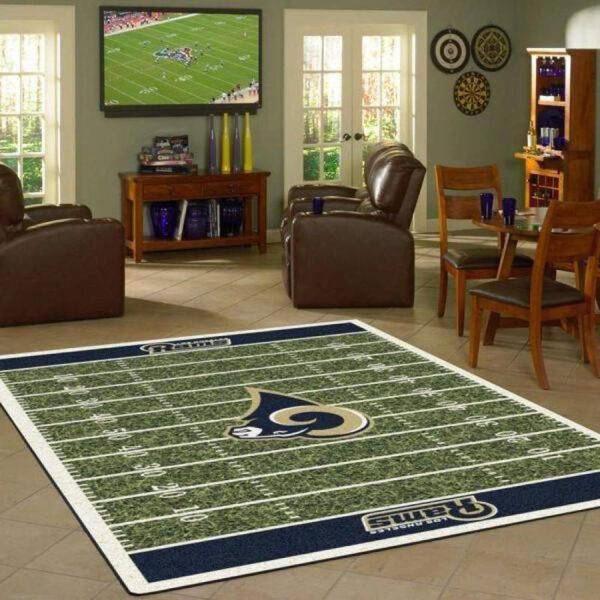 Los Angeles Rams Rug Bathroom Rug Floor Rug Regtangle Carpet