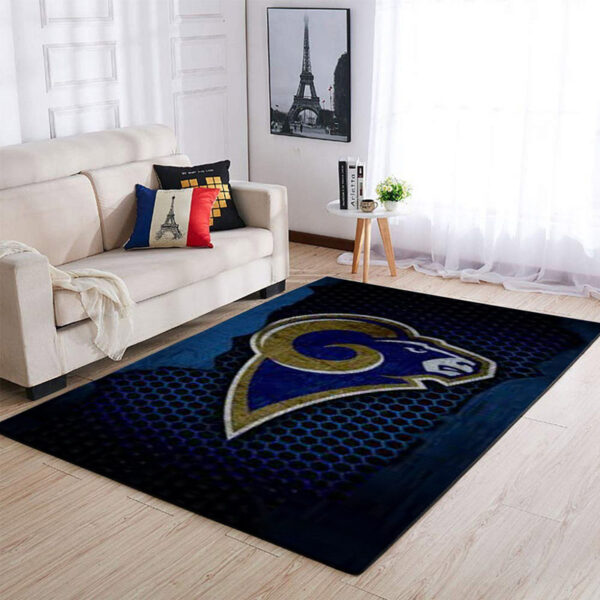 Los Angeles Rams Rug Living Room Rug Floor Rug Regtangle Carpet