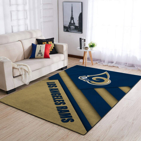 Los Angeles Rams Rug Living Room Rug Floor Rug Regtangle Carpet
