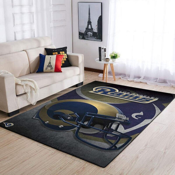 Los Angeles Rams Rug Living Room Rug Floor Rug Regtangle Carpet