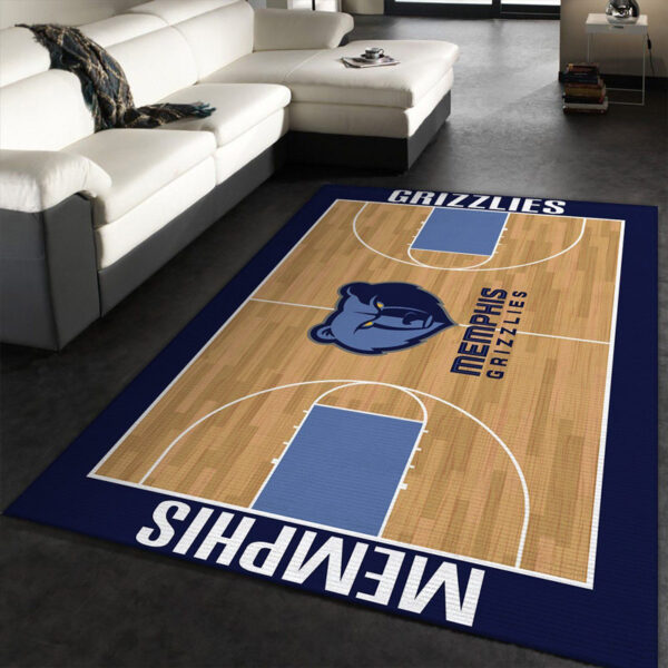 Memphis Grizzlies Rug Living Room Carpet Regtangle Carpet Floor Decor