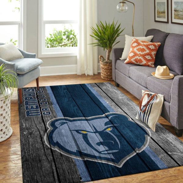 Memphis Grizzlies Rug Living Room Carpet Regtangle Carpet Floor Decor