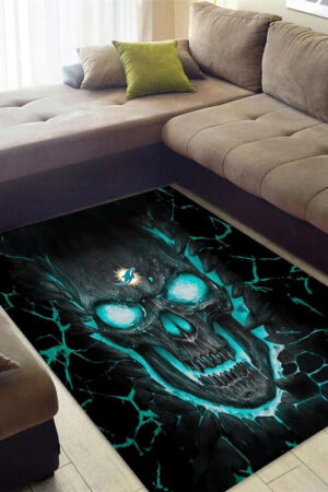 Miami Dolphins Rugs Living Room Rug Floor Rug Regtangle Carpet