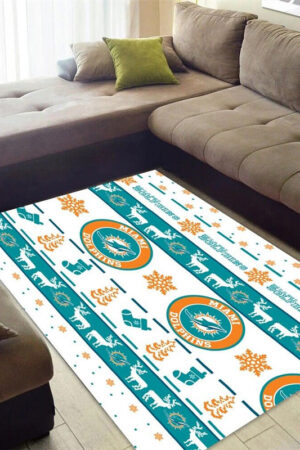 Miami Dolphins Rugs Living Room Rug Floor Rug Regtangle Carpet