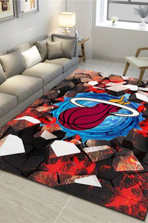 Miami Heat Rug Living Room Carpet Regtangle Carpet Floor Decor