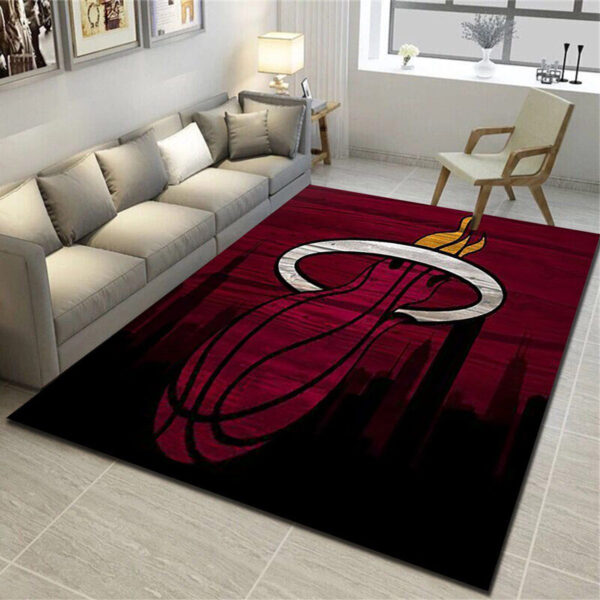 Miami Heat Rug Living Room Carpet Regtangle Carpet Floor Decor
