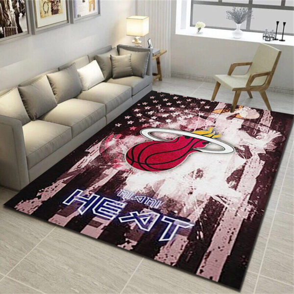 Miami Heat Rug Living Room Carpet Regtangle Carpet Floor Decor